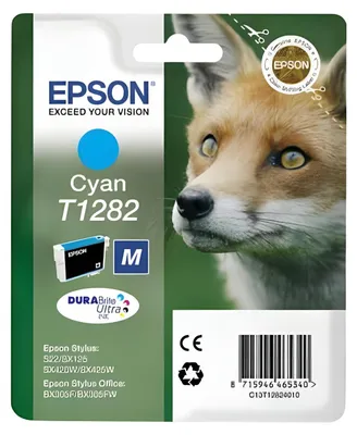 Produktbild von Epson Tintenpatrone cyan DURABrite T 128           T 1282