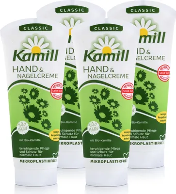 Produktbild von Kamill Hand & Nagelcreme Classic 100ml - Handcreme Kamillenextrakt (4er Pack)