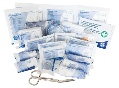 Immagine prodotto di GRAMM medical - Kit di medicazioni per auto DIN 13 164:2014