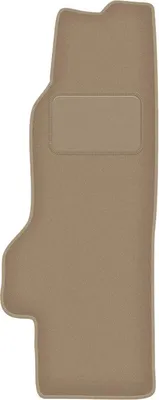 Produktbild von Fahrerfußmatte Velours beige passend für VW Grand California (2019-, 0) – mit Befestigungen – passgenau