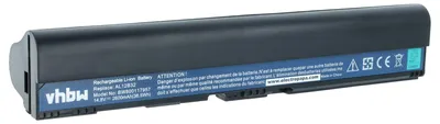 Produktbild von vhbw Akku kompatibel mit Acer Aspire V5-171, C710, V5, V5-131 Notebook (2600 mAh, 14,8 V, Li-Ion)