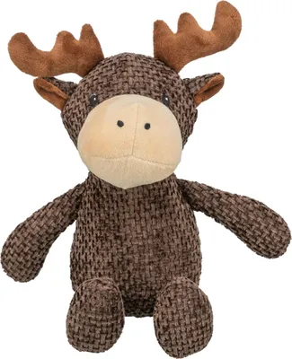 Produktbild von TRIXIE Hundespielzeug Elch aus Plüsch mit Quietscher - diverse - 36 cm