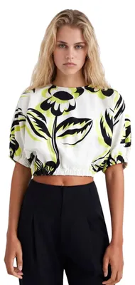 Image de Chemisier court en lin Desigual Crud pour femme, taille L