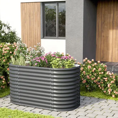 Produktbild von Vitavia Hochbeet "Terra 858" granit 86 cm Modell "Basic"