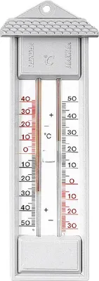 Zdjęcie produktu dla TFA-DOSTMANN Max-Min-Thermometer 23 cm grau 107404 4009816015877