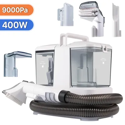 Produktbild von OWJHE Waschsauger 750W 15kPa Teppich- und Polsterreiniger – Schwarz 400W 9Kpa