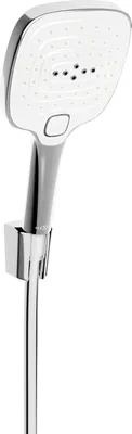 Produktbild von Mexen R-17 Kopfbrausegarnitur mit Regenbrause und Thermostatmischer, Chrom/Weiß - 785175052-02