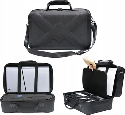 Zdjęcie produktu dla Futerał Etui Walizka Pokrowiec Case Torba do Sony PlayStation 5 PS5 SLIM / JYS-P5179