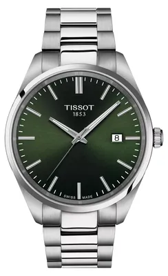 Produktbild von Herrenuhr Tissot PR 100 40mm 150.410.11.091.00, Silbergrün / Grün
