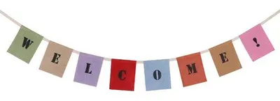 Immagine prodotto di Striscione in juta - Lunghezza 246 cm