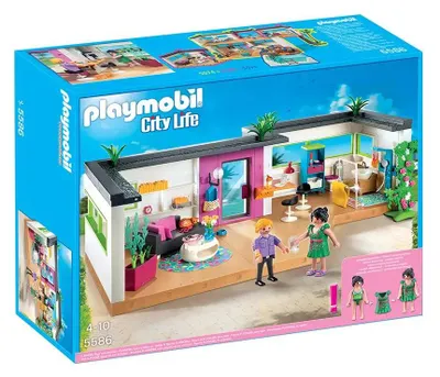 Zdjęcie produktu dla PLAYMOBIL City Life 5586, W kształcie domku, 4 lat(a), Wielobarwny, Plastik