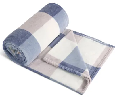 Obrázek produktu pro Deka Kemping 150x200 cm kostka modrá