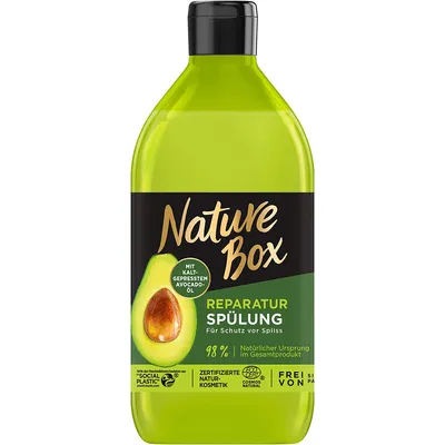 Produktbild von Nature Box Avocado Duschgel, Duschgel, 385 ml, Erwachsene, Frauen, Körper, normale Haut