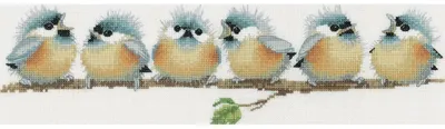 Kreuzstich-Set auf Zählstoff, 34 x 9 cm, VPCL703-E