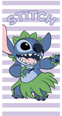 Produktbild von Lilo & Stitch – Stitch – Strandtuch 70 x 140 cm
