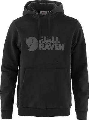 Image de Fjällräven Logo Sweat à capuche Noir XL Hommes Noir XL