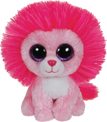 Produktbild von Fluffy - Löwe pink, 15cm, limitiert