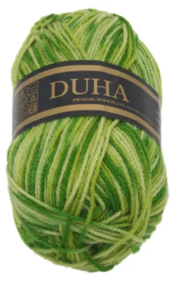 Zdjęcie produktu dla Przędza DUHA – 50 g / 150 m – zielona
