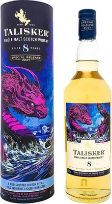 Produktbild von Talisker 8 Years Legends Untold - Special Release 2021 + Box 700ml 59,7% Vol.