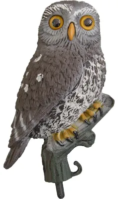Produktbild von Gartenfigur Vogelscheuche, wetterfeste Dekoration für den Außenbereich, 25 cm