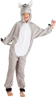 Produktbild von B88010-140 Kinder Mädchen Junge Esel Overall-Kostüm bis max.140 cm Körpergröße
