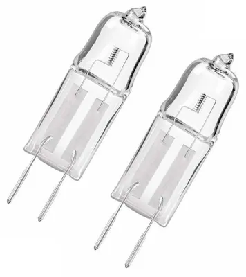 Produktbild von Osram GY6.35 Halogen Stecklampe 50W 910lm 2950K 12V Halostar 2 Stück