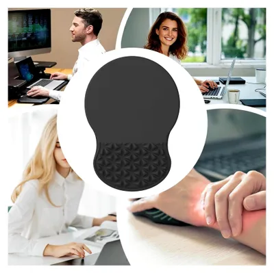 Produktbild von Ergonomisches Computer-Mauspad mit Massagefunktion und Handgelenkstütze für Schreibtisch und Homeoffice