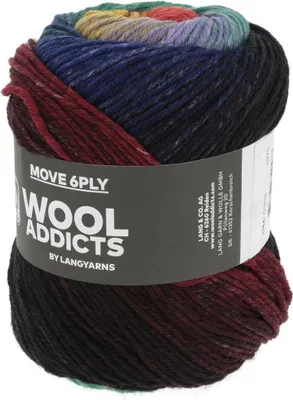 Produktbild von Lang Yarns - Move 6-fach 0004 rainbow