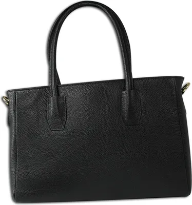 Produktbild von Toscanto Damen Schultertasche Leder Tasche schwarz OTT167SS1