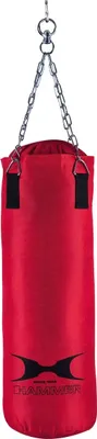 Produktbild von HAMMER Boxsack Punch, 80 cm, strapazierfähiges Segeltuch, doppelt verstärkte Nähte, 16 kg