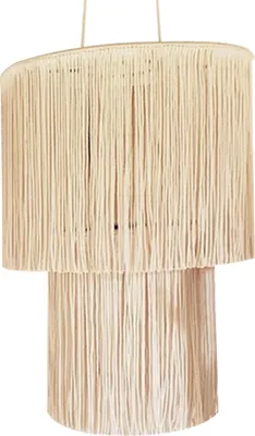 Image de Tapisserie murale artisanale Abat-jour Bohème Macramé Décoration Handicraft Gland Tapisserie
