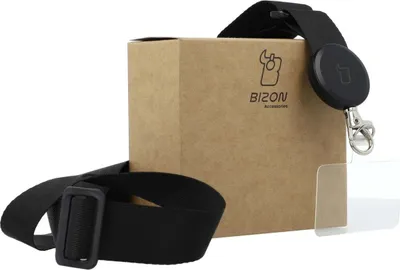 A product shot of a Bizon Accessories leash with its packaging.