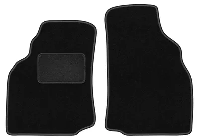 Zdjęcie produktu dla Wielganizator dywaniki welurowe LUX przednie do Ford Puma coupe (1997-2001) - czarne dywaniki samochodowe BASIC komplet (2 szt.)