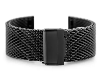 Obrázok produktu pre Pacifický náramok 12 - HQ Mesh - čierny 22 mm