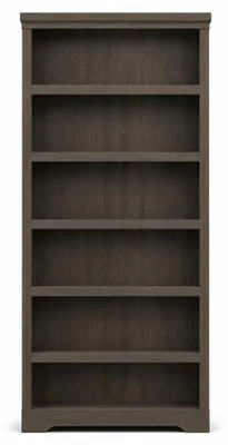 Produktbild von Bücherregal 6 Ebenen offen Standregal Breite 80 cm (W800) Aktenregal MDF Carlo-30 Eiche Holzoptik