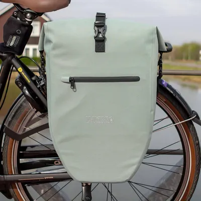 Produktbild von Ly Fahrradtasche mint grün 28 L Wasserdicht mit Schnellverschluss Gepäckträgertasche