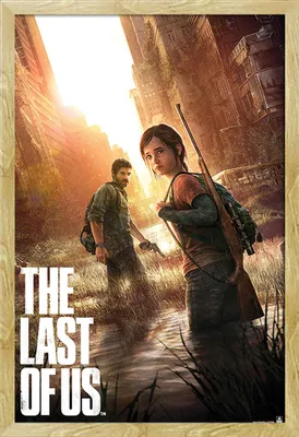 Produktbild von Last of Us, The - Poster - PlayStation + Wechselrahmen, Shinsuke® Maxi MDF Buche, Acryl-Scheibe