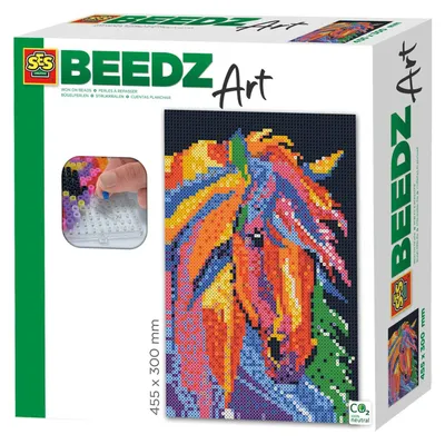 Image de SES BEEDZ : Perles à repasser Horse Fantasy