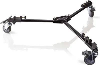 Produktbild von Nedis TPDY100BK, Stativwagen, Schwarz, Stahl, 2,42 kg