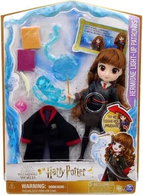 Obrázok produktu pre Čarodejnícky Svet 20Cm Bábika Hermiona S Patrónom 6063882 Spin Master