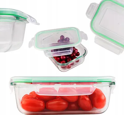 Zdjęcie produktu dla SuperButelki - Szklany pojemnik z pokrywką, 0,63l, 630ml, do przechowywania żywności, lunchbox - przechowuj świeżo!