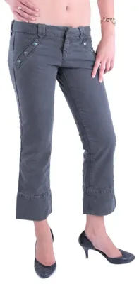 Produktbild von Diesel Damen 7/8 Hose Capri Jeans Petinys Grau