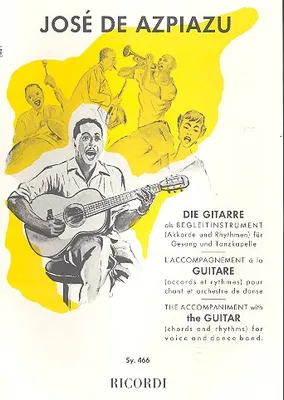 Produktbild von Die Gitarre als Begleitinstrument Akkorde und Rhythmen für Gesang und Tanzkapelle
