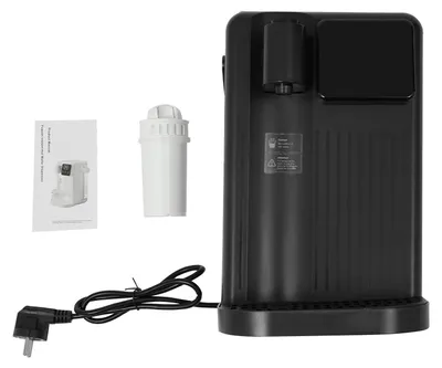 Immagine prodotto di Distributore di acqua calda istantanea - Bollitore elettrico - 3 l, 1700 W - Touchscreen a LED - Regolazione della temperatura 25–99 °C - Spina UE - Nero