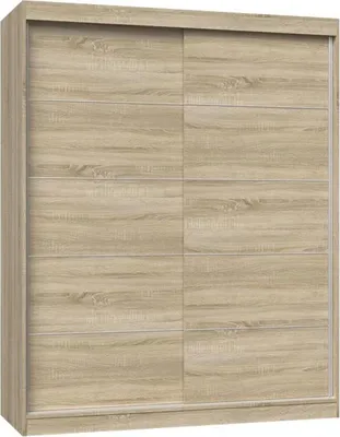 Immagine prodotto di Moderno armadio IGA con ante scorrevoli – Ampio spazio contenitivo | Colore: rovere Sonoma