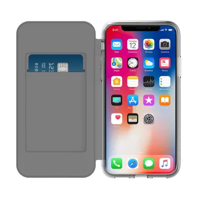 Immagine prodotto di Custodia NGP Folio nera per Apple iPhone X/Xs