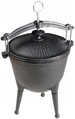Produktbild von Mg629 Gusseisen Grill Jägerkessel