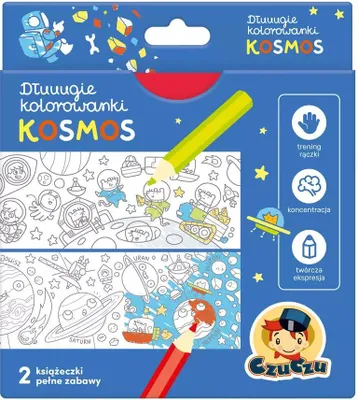 Obrázok produktu pre Lange Ausmalbilder Weltraum - Malbuch CzuCzu