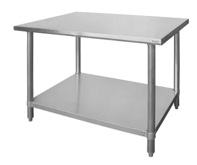 Image de HENDI Table de travail centrale, 1200x600x(H)850mm