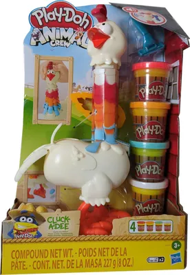 Obrázok produktu pre Play-Doh E66475L1 Play-Doh Knete Verrücktes Huhn farbsortiert